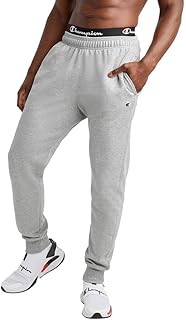 Champion Men's Joggers, Powerblend, Fleece Joggers, Comfortable Sweatpants for Men (Reg. or Big & Tall)