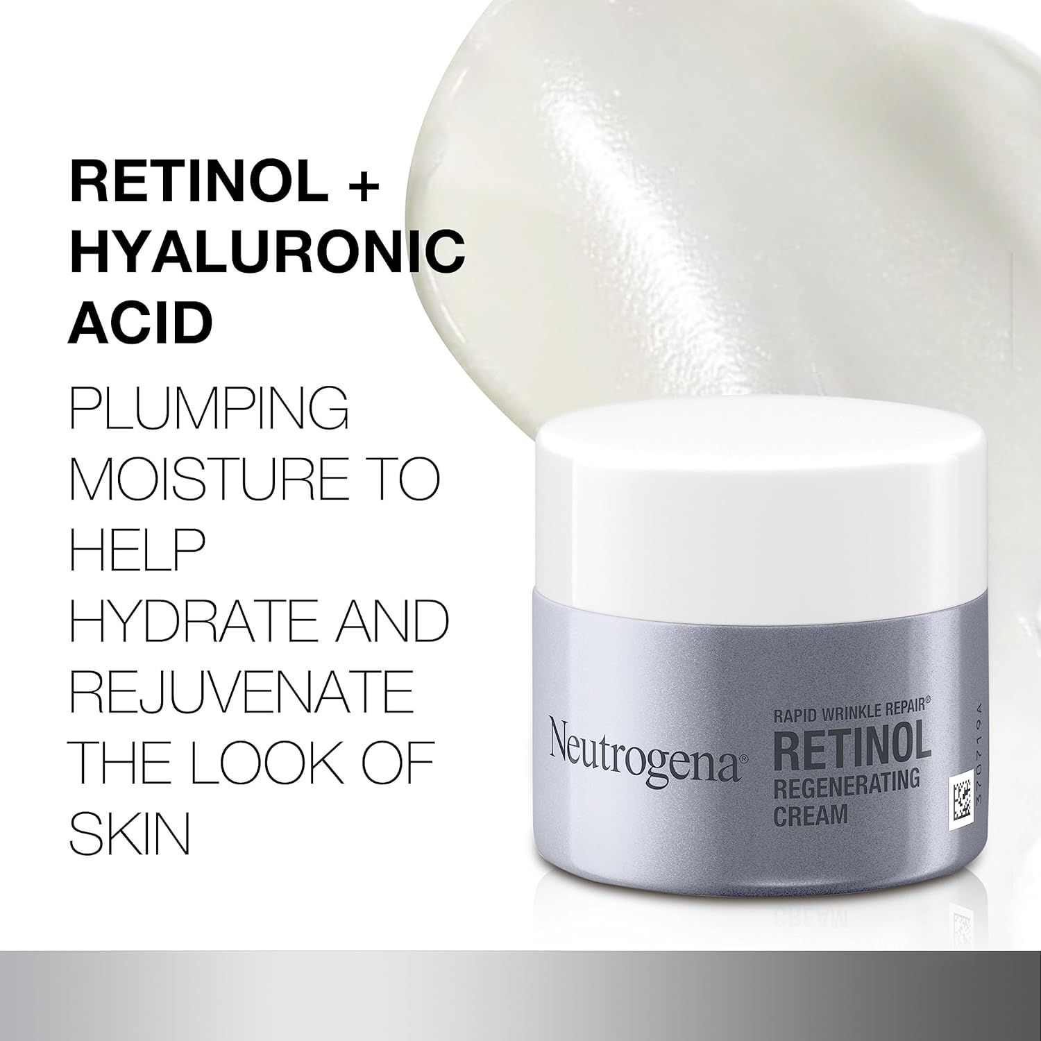 Neutrogena Retinol Face Moisturizer, Rapid Wrinkle Repair, Daily Anti-Aging Face Cream with Retinol & Hyaluronic Acid to Fight Fine Lines, Wrinkles, & Dark Spots, 1.7 oz-2