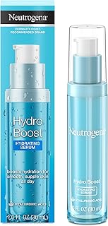 Neutrogena Hydro Boost Hydrating Hyaluronic Acid Serum, Oil-Free and Non-Comedogenic Formula for Glowing Complexion, 1 fl. oz