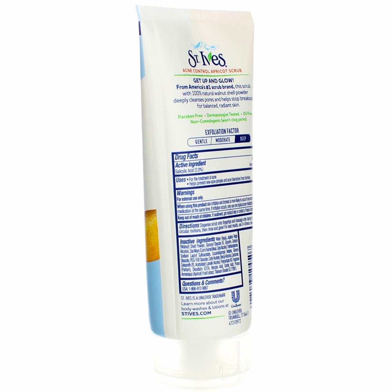 St. Ives Naturally Clear Apricot Scrub, Blemish Control 6 oz (Pack of 2)-5