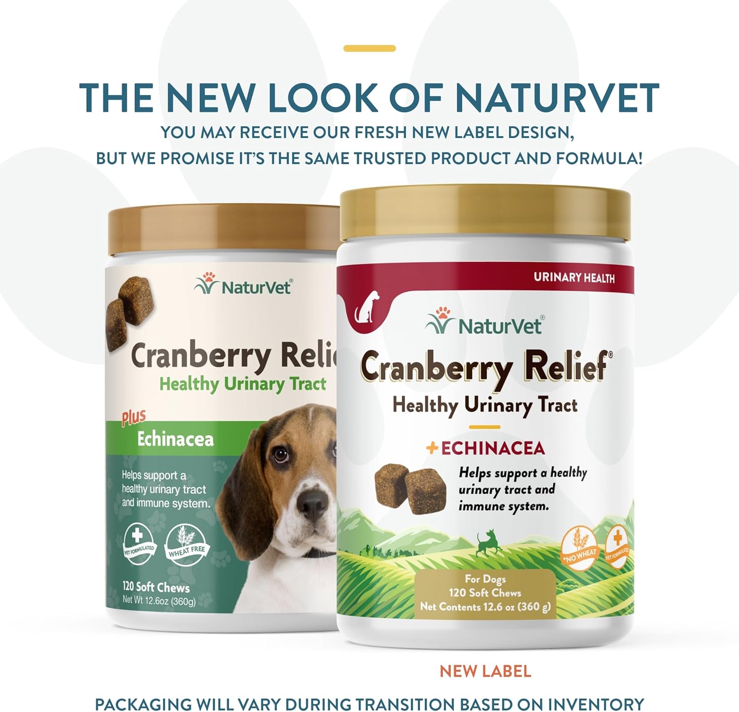 NaturVet – Cranberry Relief Plus Echinacea – Helps Support a Healthy Urinary Tract & Immune System – 120 Soft Chews-1