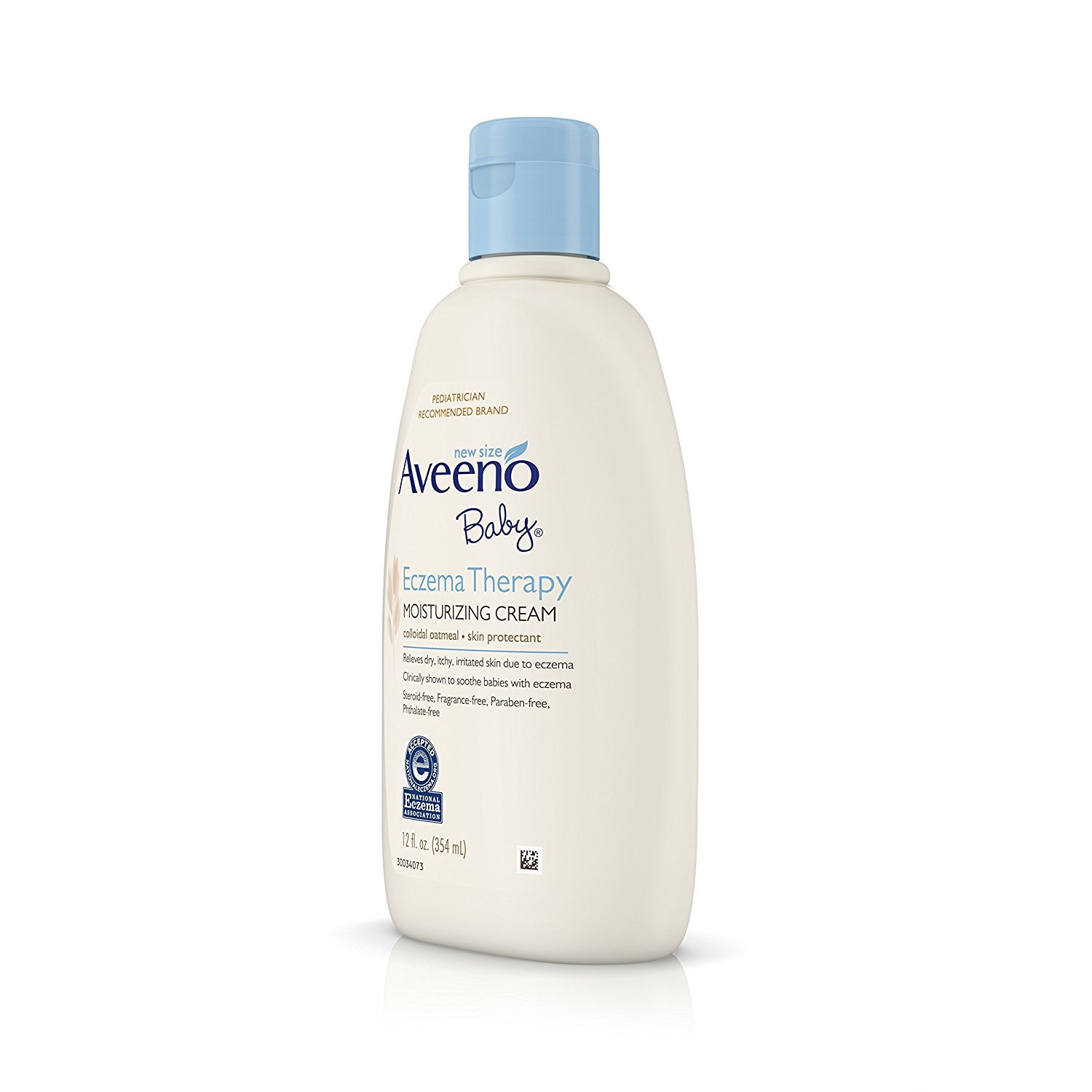 Aveeno Baby Gentle Body Wash & Shampoo with Natural Oat Extract, Tear-Free, Paraben-Free & Phthalate-Free Formula for Baby’s Sensitive Hair & Body, Lightly Scented, 3 x 18 fl. oz-1