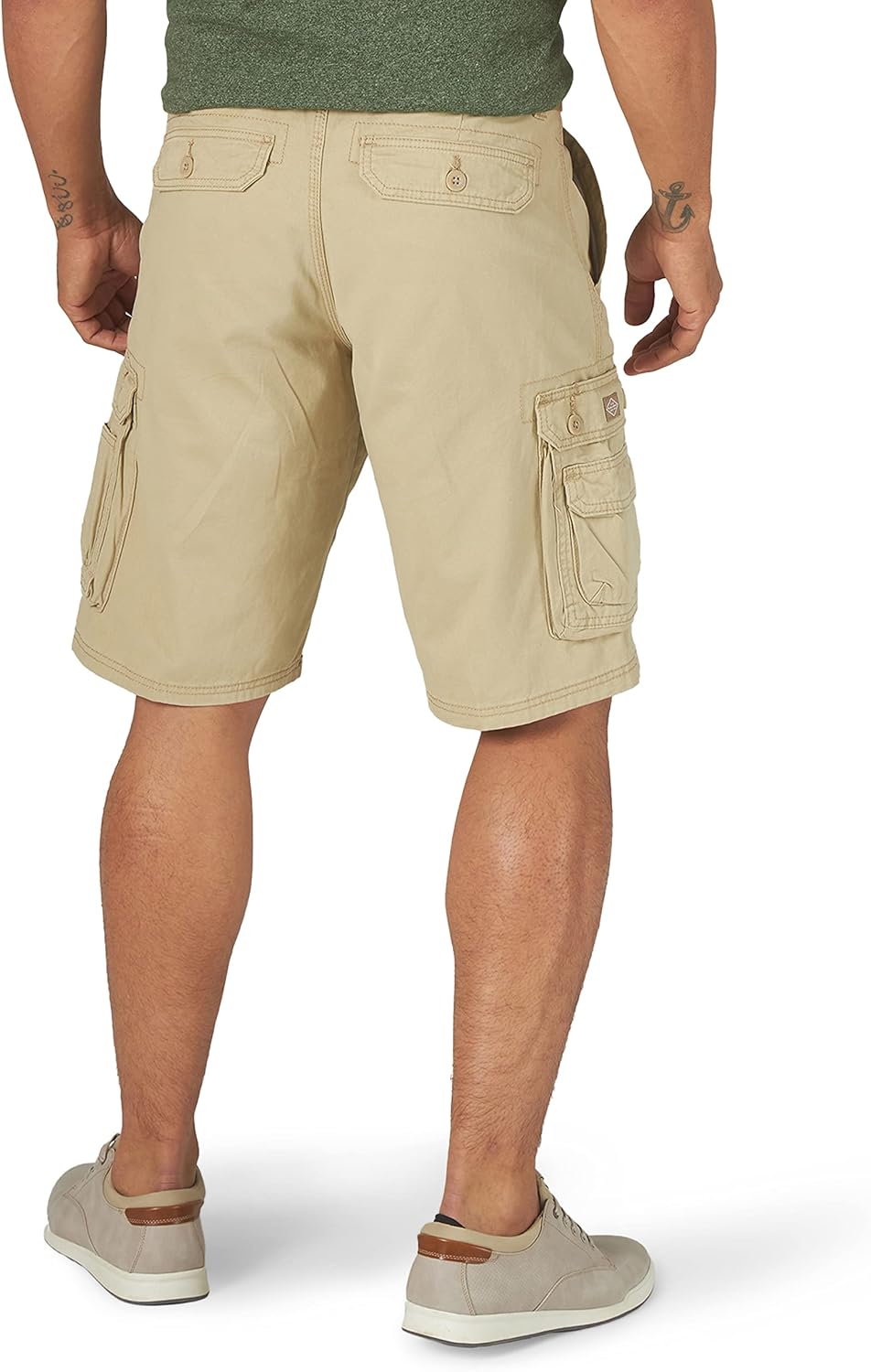 Lee Men's Dungarees New Belted Wyoming Cargo Short-2