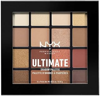 NYX PROFESSIONAL MAKEUP Ultimate Shadow Palette, Eyeshadow Palette - Warm Neutrals