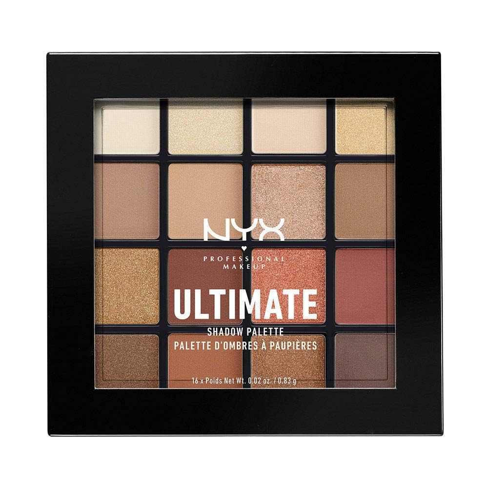 NYX PROFESSIONAL MAKEUP Ultimate Shadow Palette, Eyeshadow Palette - Warm Neutrals-0