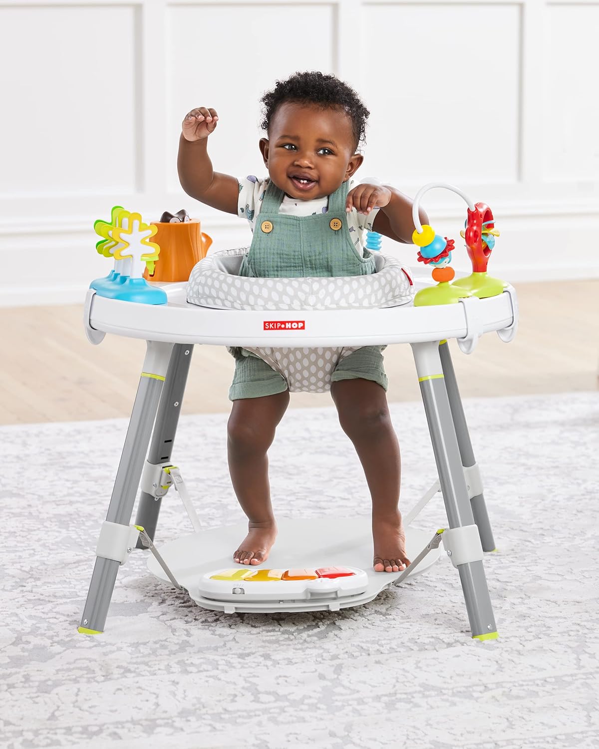 Skip Hop Baby Activity Center: Interactive Play Center with 3-Stage Grow-with-Me Functionality, 4mo+, Explore & More-3