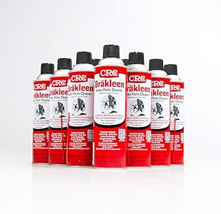 CRC Brakleen 1003706 Brake Cleaner Spray Non-Flammable, 19 oz, [12 Pack]