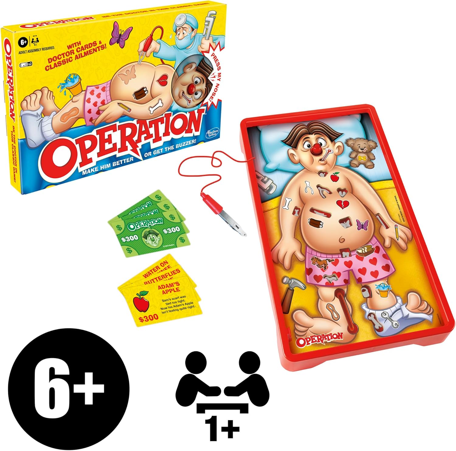 Hasbro Gaming Classic Operation Game-3