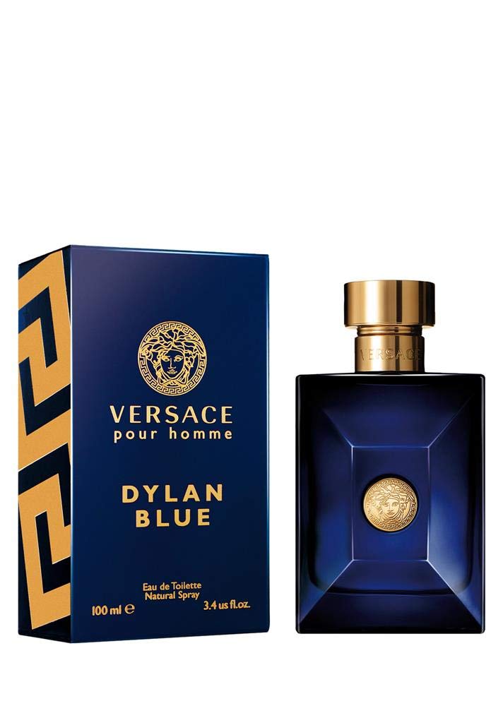 Versace Pour Homme Sealed Dylan Blue Eau de Toilette, Multi Citrus 3.4 Fl Oz-2