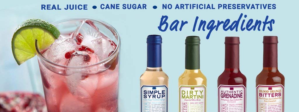 Stirrings Pure Cane Simple Syrup Cocktail Mixer, 12 ounce bottle | Pack of (1) |-4