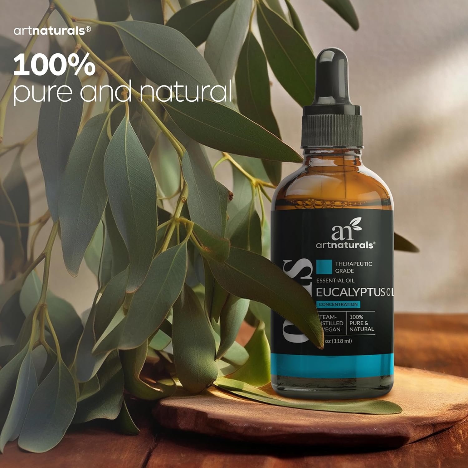 ArtNaturals 100% Pure Eucalyptus Essential Oil - (4.0 Fl Oz / 118ml) - Therapeutic Grade Natural Oils-4