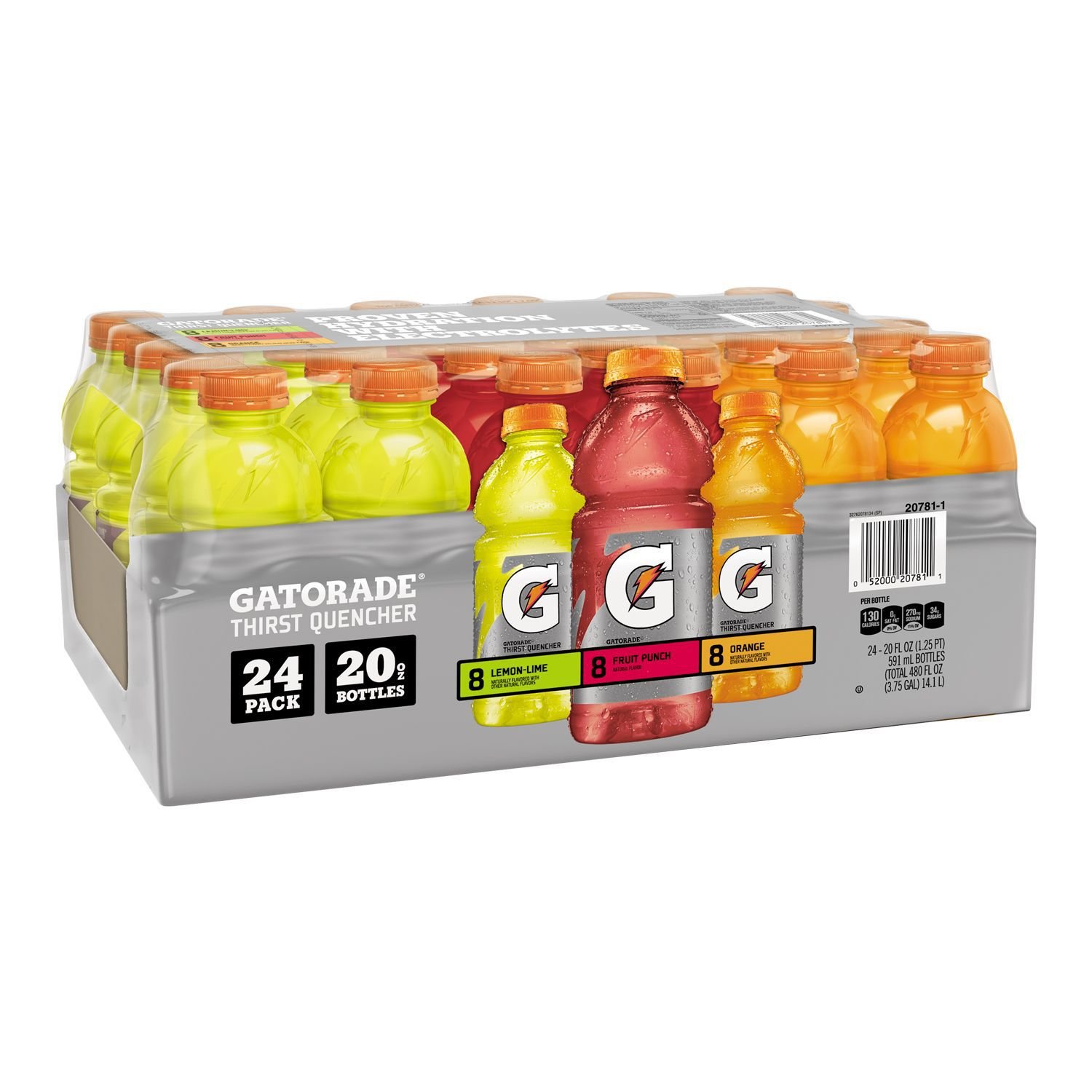 Gatorade Variety Pack 20oz/24pk-0