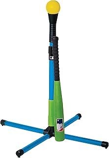 Franklin Sports Youth Batting Tee - Adjustable Height Plastic Training Tee for Kids + Toddlers - 23" to 33" Inches