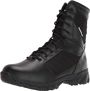 Smith & Wesson Men's Footwear Breach 2.0 8" Side Zip Military and Tactical Boot