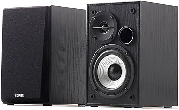 Edifier R980T 4" Active Bookshelf Speakers - 2.0 Computer Speaker - Powered Studio Monitor (Pair)