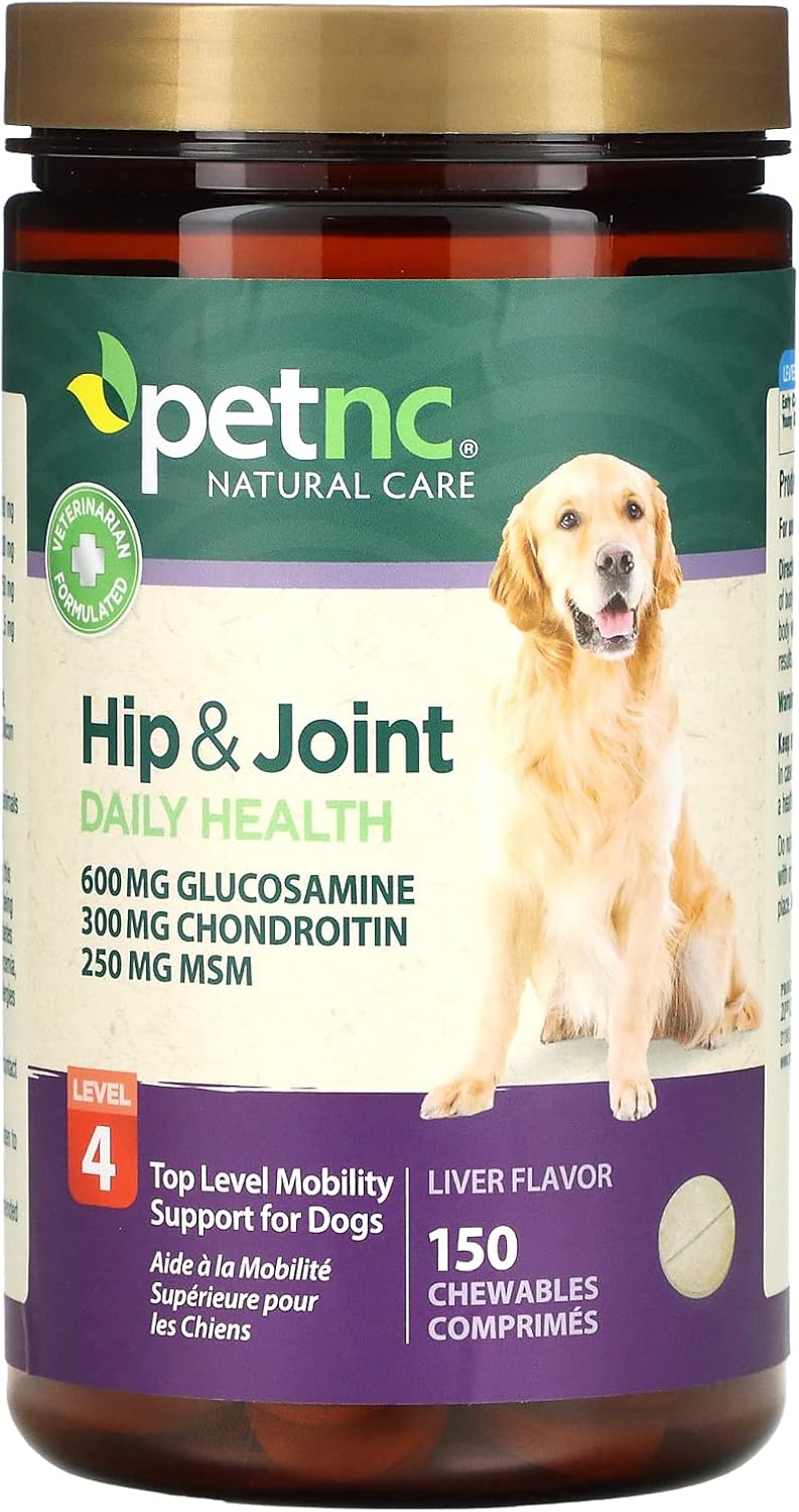 PetNC Natural Care Hip and Joint Health Advanced Chewables for Dogs 150 count-0