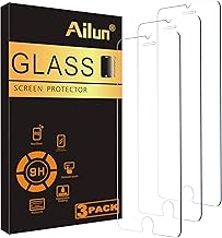 Ailun Screen Protector for iPhone SE 2020 2nd/2022 3rd Generation, iPhone 8,7,6s,6, 4.7-Inch Tempered Glass 0.25mm Case Friendly 3 Pack Clear