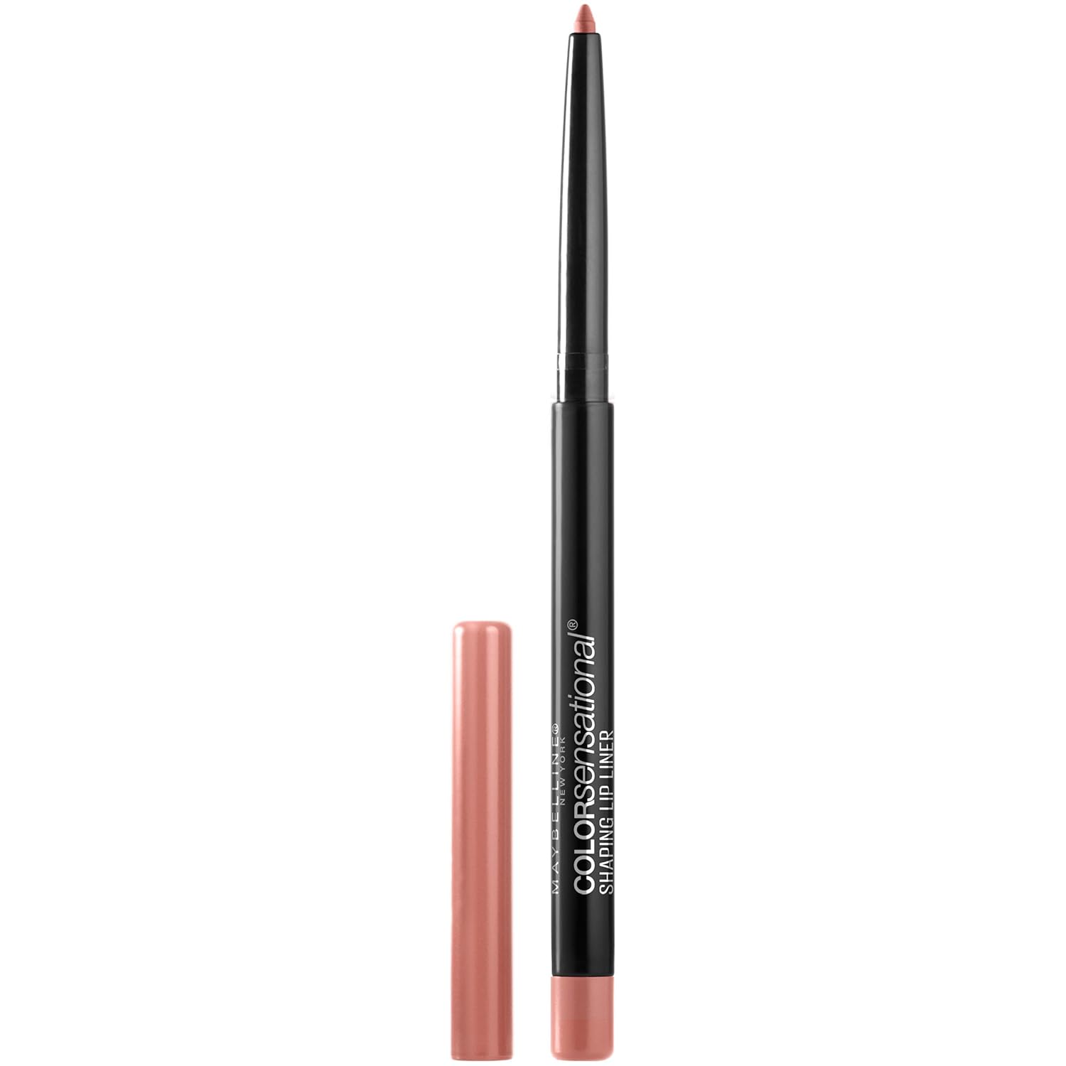 Maybelline Color Sensational Shaping Lip Liner with Self-Sharpening Tip, Totally Toffee, Nude, 1 Count-0