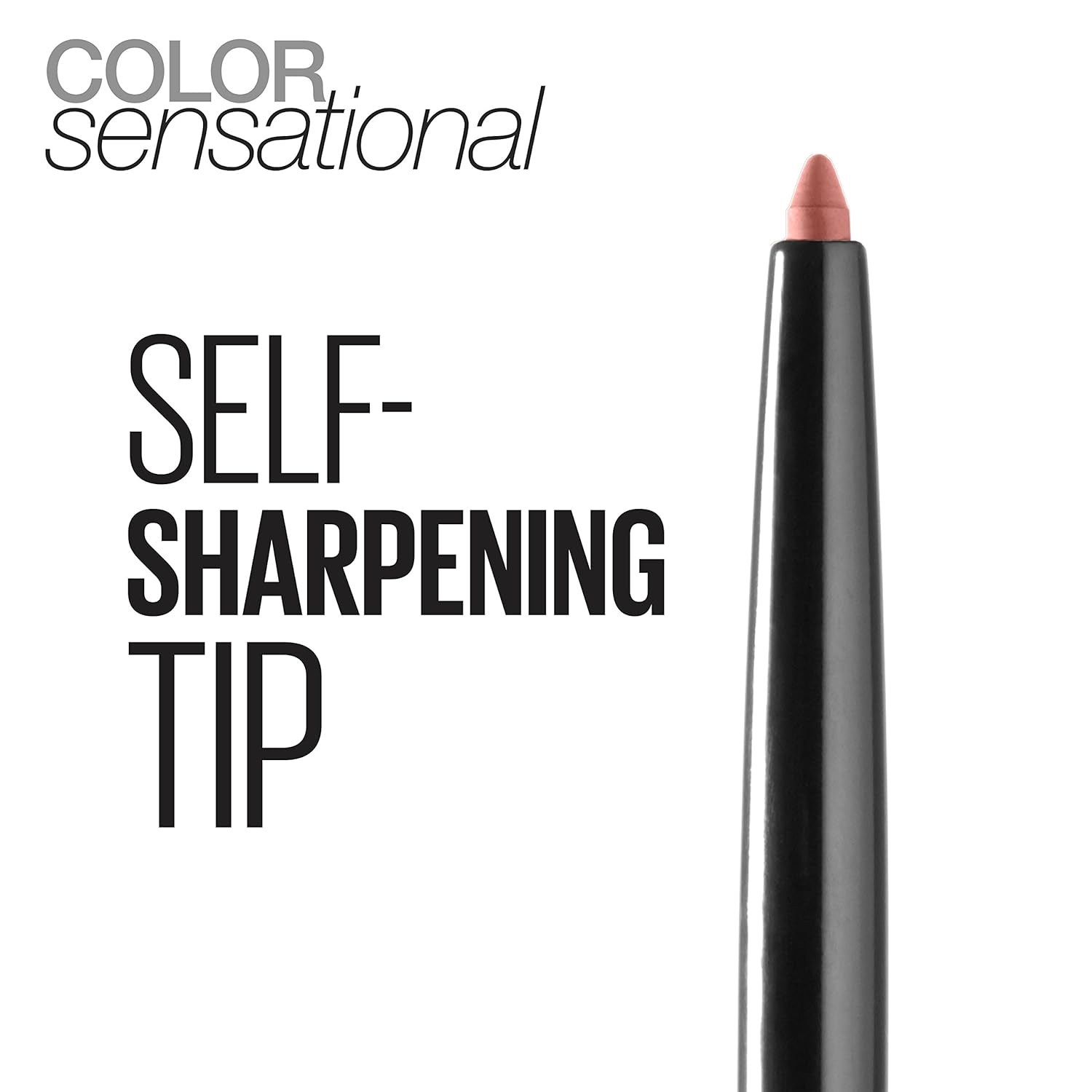 Maybelline Color Sensational Shaping Lip Liner with Self-Sharpening Tip, Totally Toffee, Nude, 1 Count-4