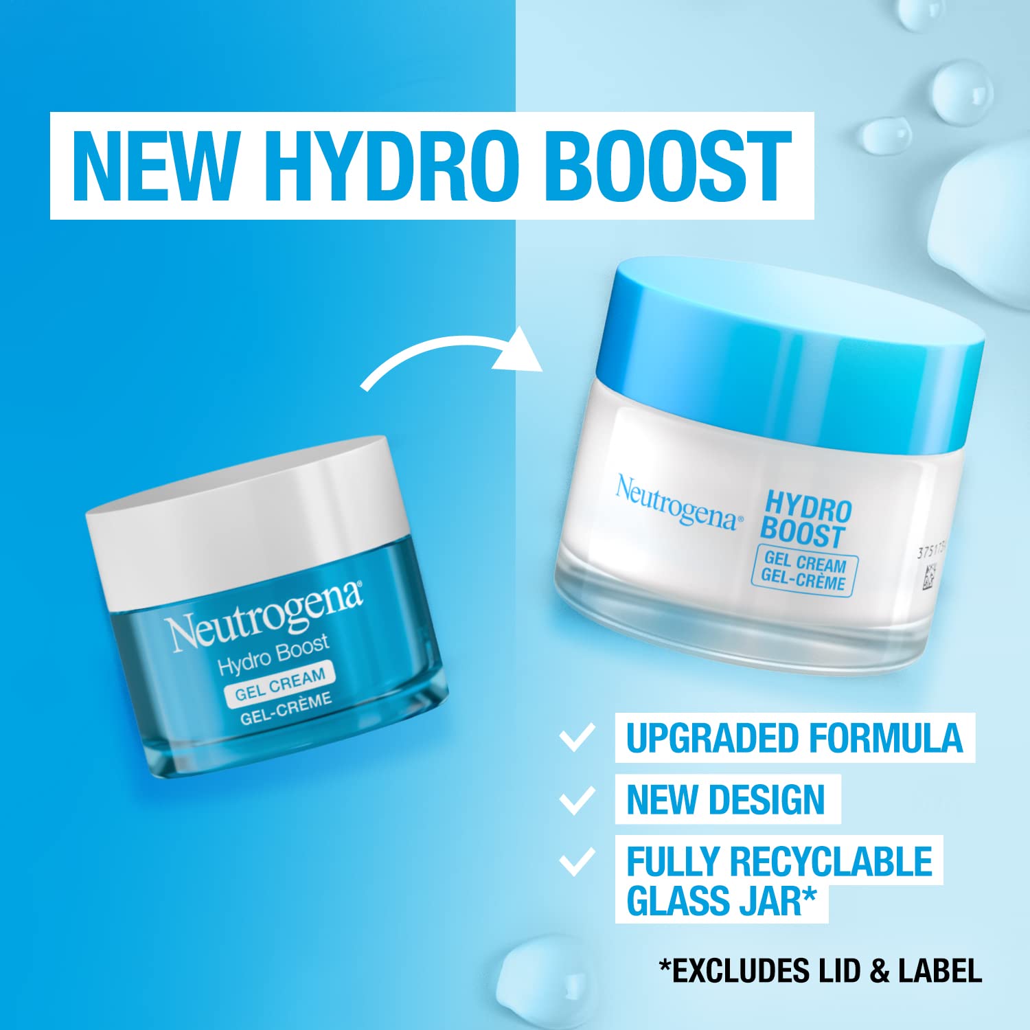 Neutrogena Hydro Boost Gel Cream Moisturiser 50 ml Unique Hylauronic Gel Matrix-4