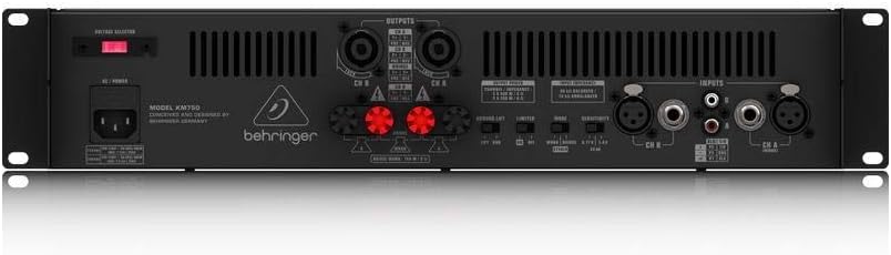 Behringer KM750 Power Amplifier-1