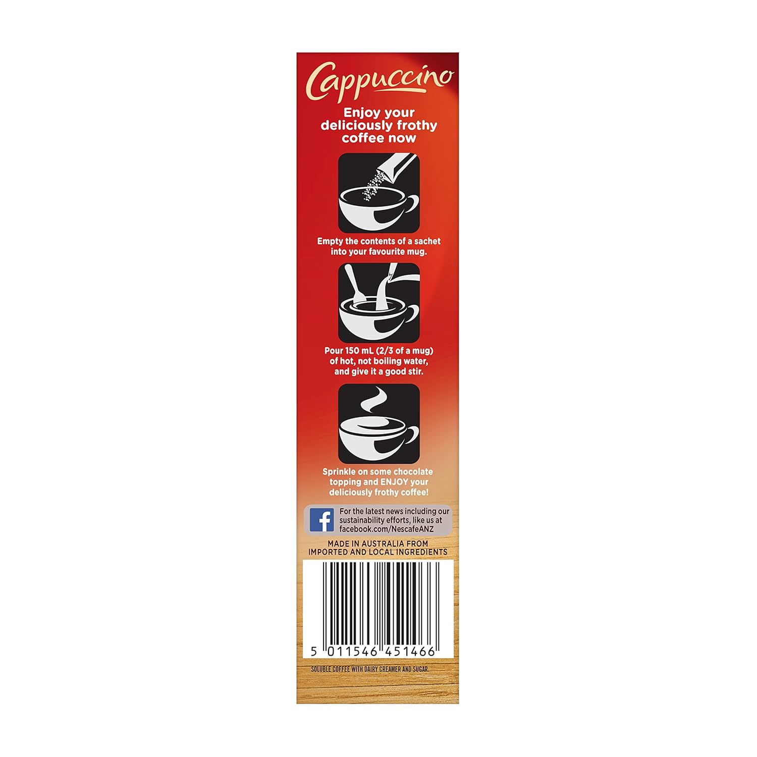 Nescafe Cappuccino 10pk-1