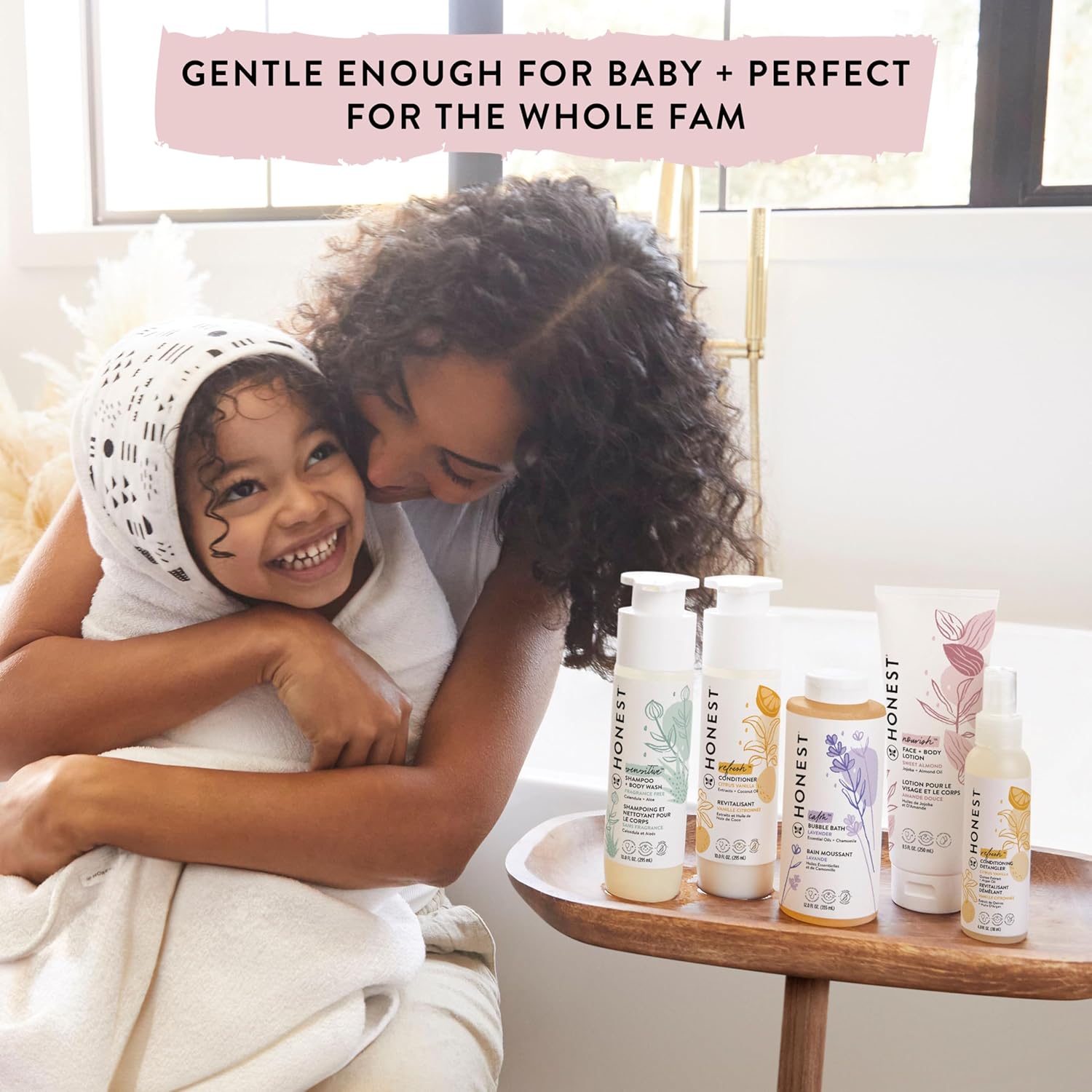 The Honest Company 2-in-1 Cleansing Shampoo + Body Wash and Face + Body Lotion Bundle | Gentle for Baby | Naturally Derived | Lavender Calm, 18.5 fl oz-4