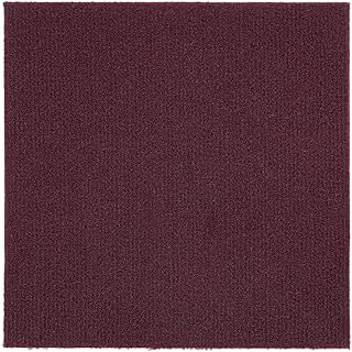 Achim Home Furnishings Nexus Burgundy 12x12 Self Adhesive Carpet Floor Tile - 12 Tiles/12 sq Ft.,NXCRPTBU12