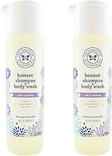 The Honest Company: Dreamy Lavender Scented Shampoo + Body Wash (10 oz) - Pack of 2