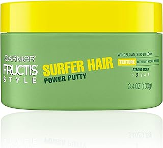 Garnier Fructis Style Surfer Hair Power Putty, 3.4 Oz, 1 Count (Packaging May Vary)