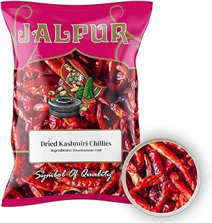 100g | PURE WHOLE DRIED KASHMIRI CHILLIES