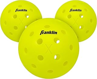 Franklin Sports Outdoor Pickleballs - X-40 Pickleball Balls - USA Pickleball (USAPA) Approved - Official US Open Ball