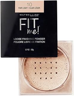 Maybelline Fit Me Loose Setting Powder, Face Powder Makeup & Finishing Powder, Fair Light, 1 Count