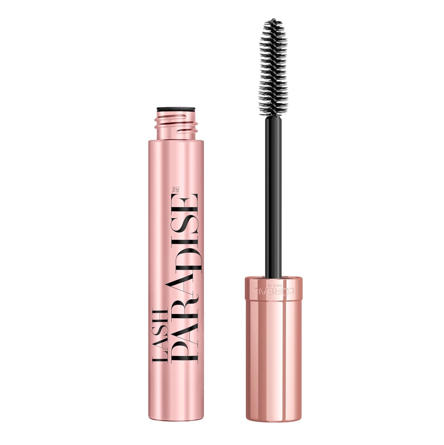 L'Oreal Paris Makeup Lash Paradise Mascara, Voluptuous Volume, Intense Length, Feathery Soft Full Lashes, No Flaking, No Smudging, No Clumping, Black, 0.25 Fl Oz (Pack of 1)-0