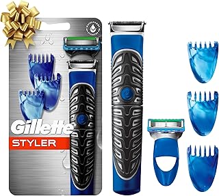 Gillette All Purpose Styler: Beard Trimmer, Holiday Gifts for Men, Men's Razor & Edger - Fusion Razors for Men/Styler