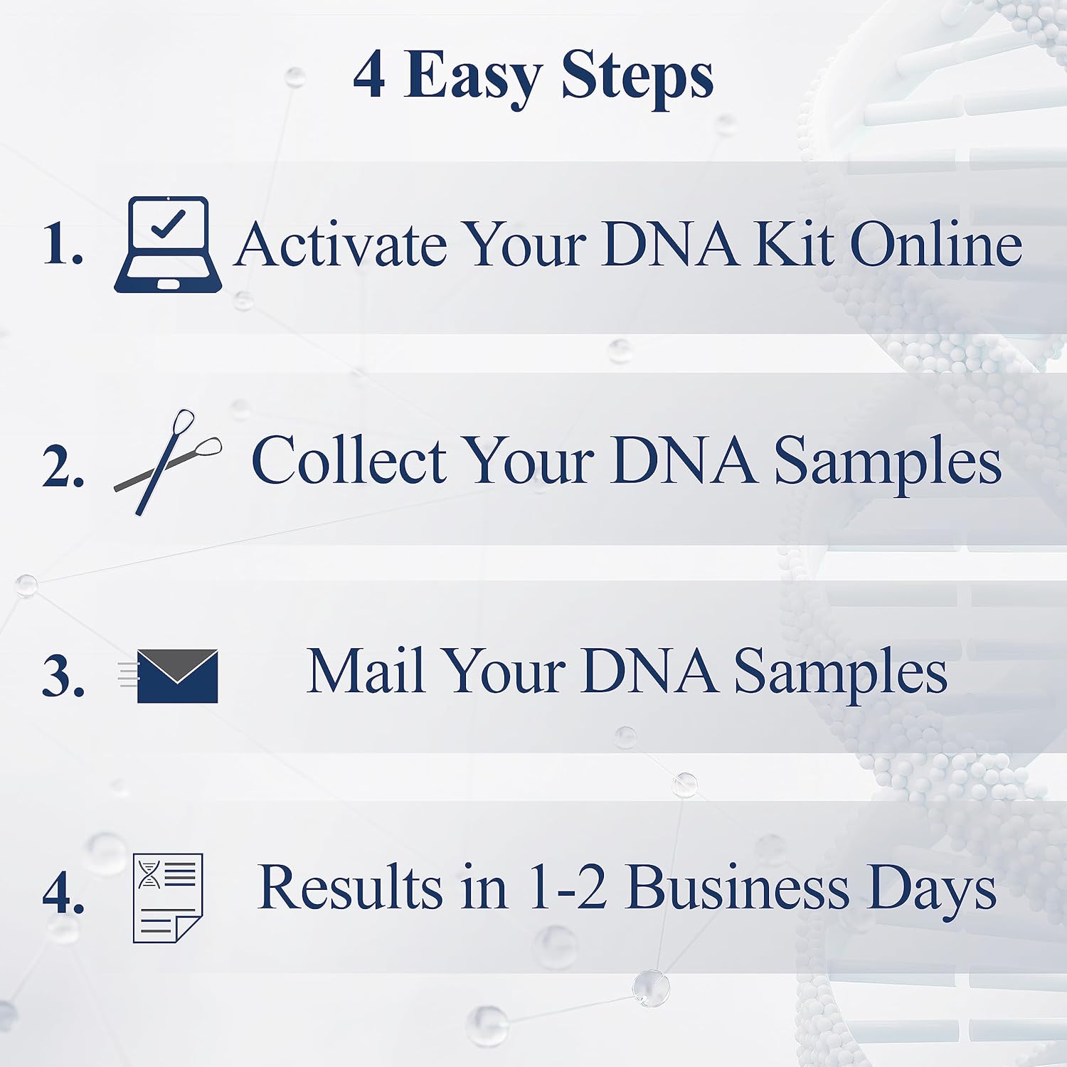 DNA Direct Paternity Test Kit - All Lab Fees & Shipping to Lab Included - at Home Collection Kit for Father and Child - Results in 1-2 Business Days-2