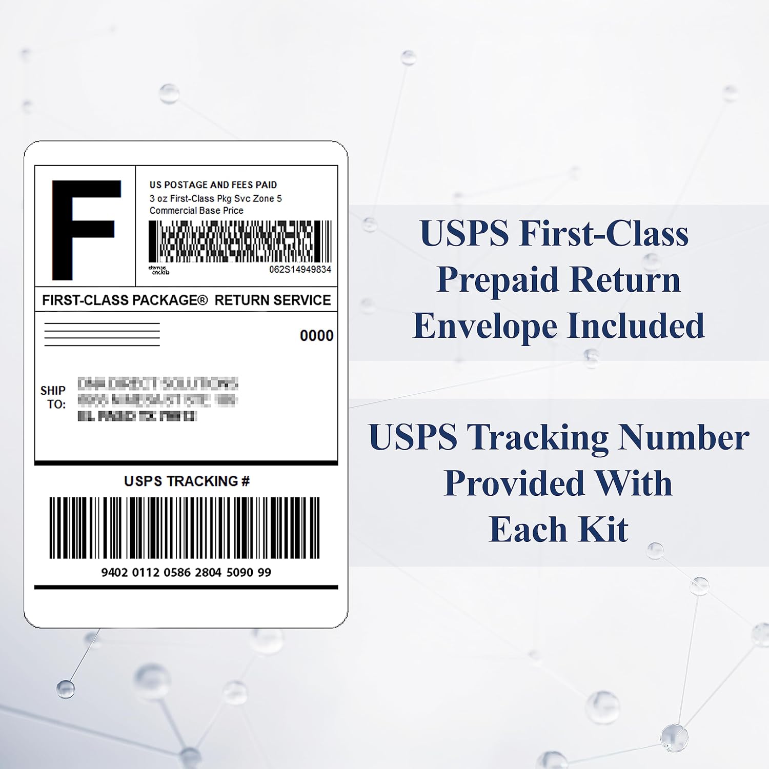 DNA Direct Paternity Test Kit - All Lab Fees & Shipping to Lab Included - at Home Collection Kit for Father and Child - Results in 1-2 Business Days-3