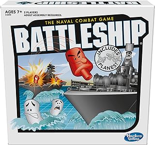 Hasbro Gaming Battleship With Planes Strategy Board Game for Ages 7 and Up (Amazon Exclusive)