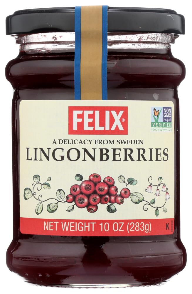 Felix Lingonberries - 10 Ounces (Pack of 4)-0