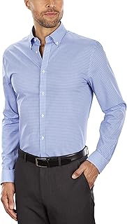 Tommy Hilfiger Men's Dress Shirt Slim Fit Non Iron Gingham