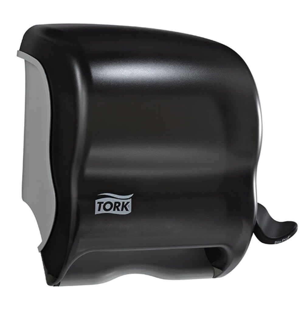 Tork Paper Hand Towel Roll Lever Dispenser Smoke H21, High-Capacity, 83TR-0