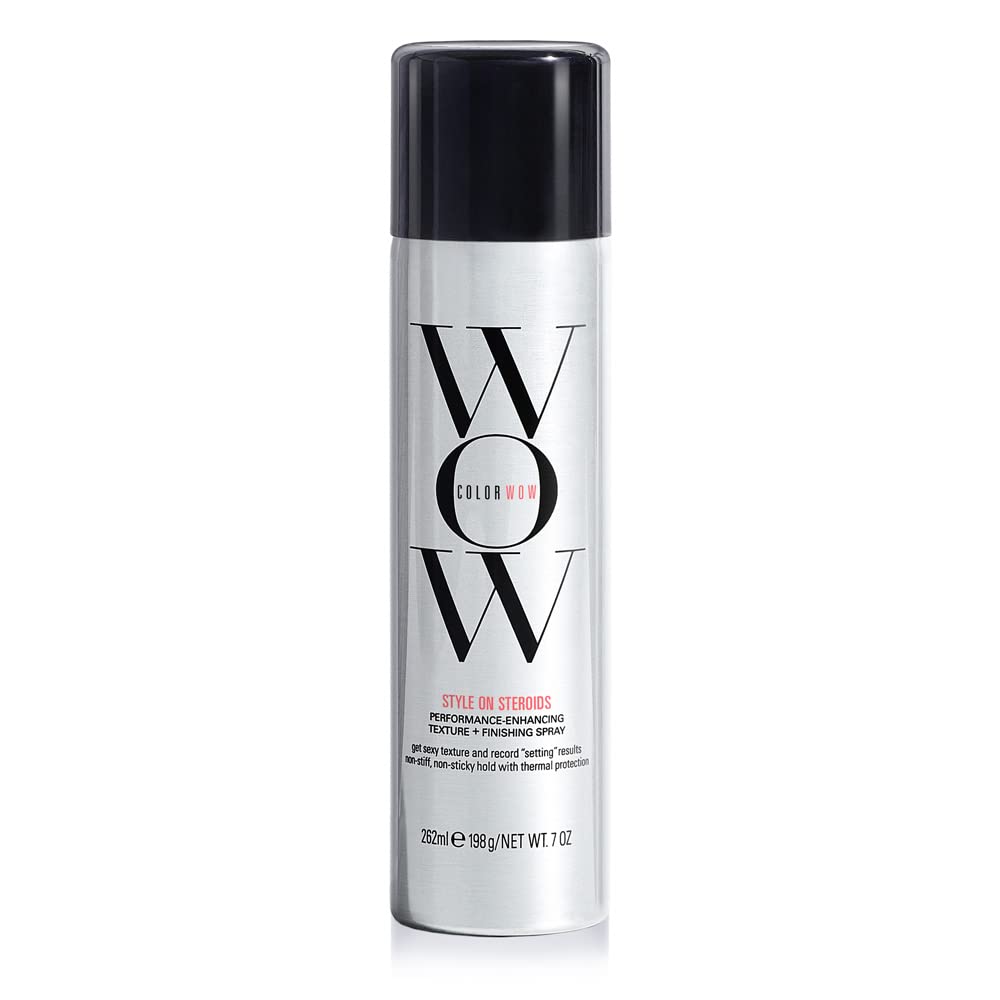 COLOR WOW STYLE ON STEROIDS Texturizing Spray – Achieve Instant Sexy Volume and Texture | Non-Sticky & Moisturizing-0