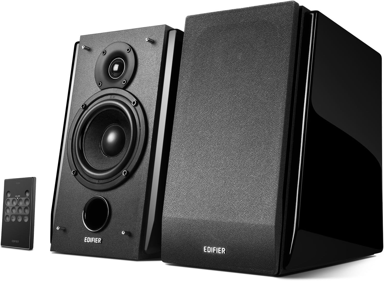 Edifier R1850DB Active Bookshelf Speakers with Bluetooth and Optical Input - 2.0 Studio Monitor Speaker - Built-in Amplifier with Subwoofer Line Out-1