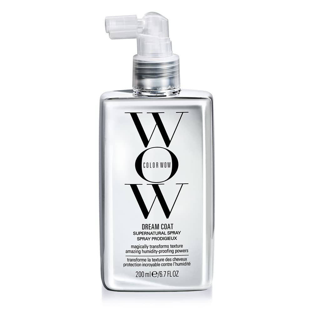 COLOR WOW Dream Coat Supernatural Spray – Keep Your Hair Frizz-Free and Shiny No Matter the Weather with Award-Winning Anti-Humidity Treatment-0