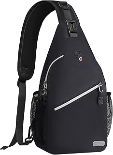 MOSISO Sling Backpack, Multipurpose Crossbody Shoulder Bag Travel Hiking Daypack