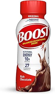 BOOST Original Nutritional Drink, Rich Chocolate, 8 Fl Oz (Pack of 24)