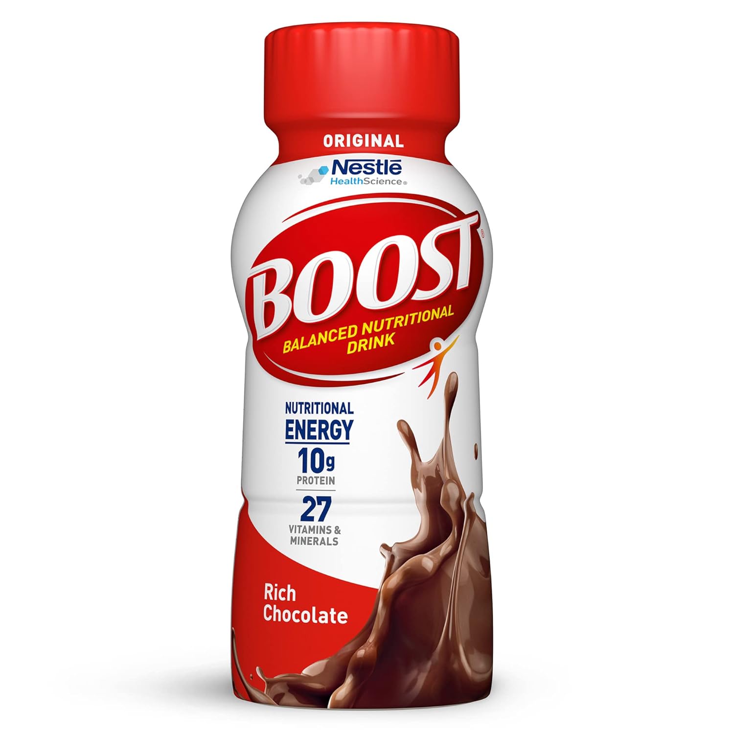 BOOST Original Nutritional Drink, Rich Chocolate, 8 Fl Oz (Pack of 24)-0