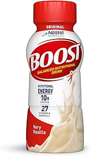 BOOST Original Nutritional Drink, Very Vanilla, 8 Fl Oz (Pack of 24)