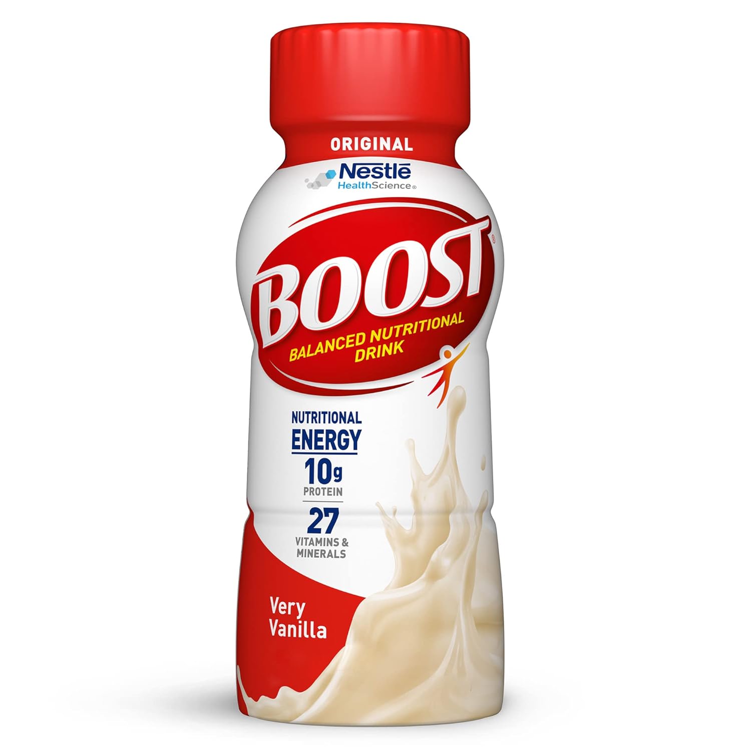 BOOST Original Nutritional Drink, Very Vanilla, 8 Fl Oz (Pack of 24)-0