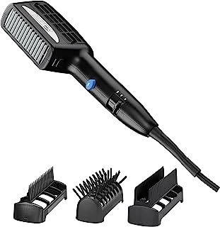 INFINITIPRO BY CONAIR 3-in-1 Styling Hair Dryer, 1875W Hair Dryer with Ceramic Technology and 3 Attachments